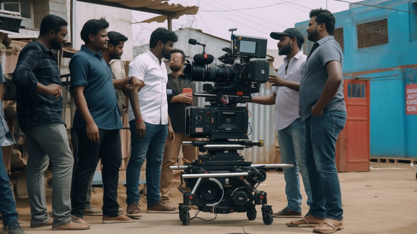 successful film making shoot in India